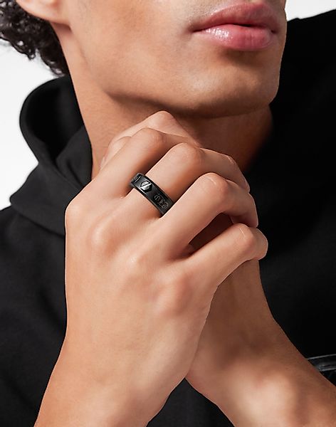 PHILIPP PLEIN Fingerring HEXAGON (1-tlg), Stainless günstig online kaufen