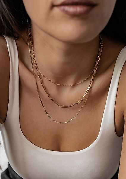 Hey Happiness Statementkette Triple Chic Geo, günstig online kaufen