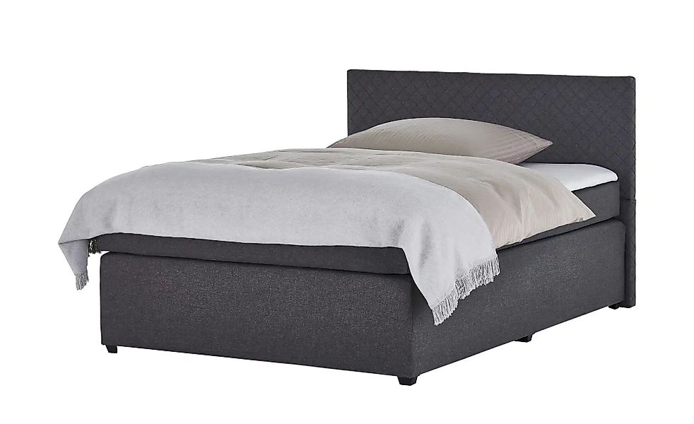 Boxspringbett  Countess ¦ grau ¦ Maße (cm): B: 147 H: 104 Betten > Boxsprin günstig online kaufen