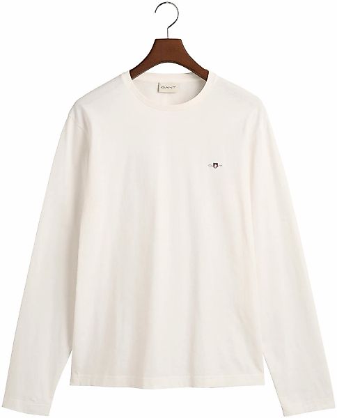 Gant Langarmshirt "REG SHIELD LS T-SHIRT", mit Logostickerei auf der Brust günstig online kaufen