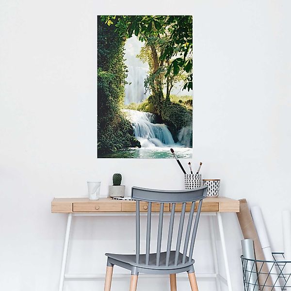 Reinders Poster "Wasserfälle Zaragoza" 1 Stk. tlg. günstig online kaufen
