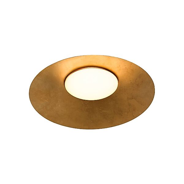 kdln LED-Deckenlampe Kate, 2.700 K, goldfarben, Ø 87 cm günstig online kaufen