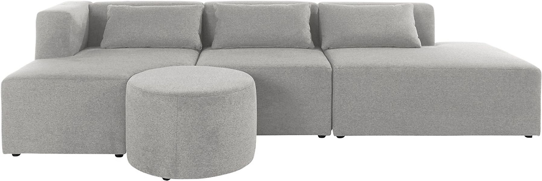 Leonique Ecksofa »Alexane L-Form« zusammengesetzt aus Modulen, in vielen Be günstig online kaufen