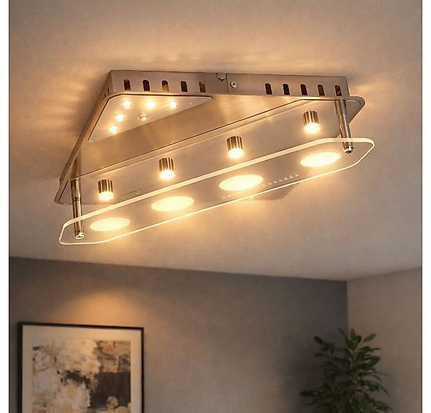Brilliant LED Deckenleuchte, LED-Leuchtmittel fest verbaut, Warmweiß, Hochw günstig online kaufen
