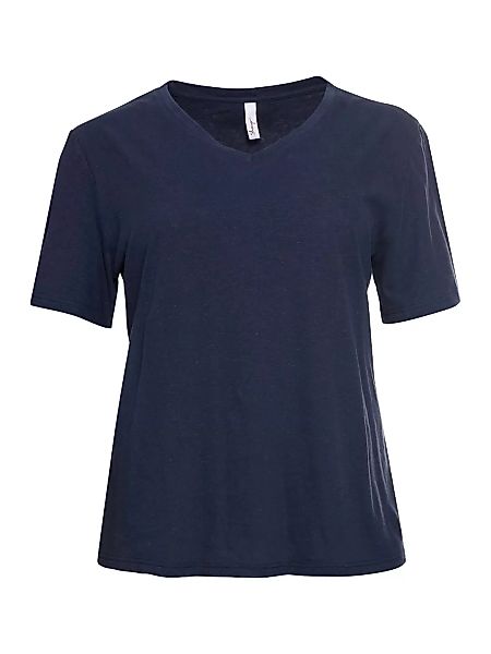 Sheego T-Shirt "Große Größen", aus edlem Leinen-Viskose-Mix günstig online kaufen