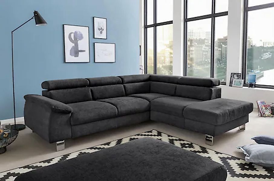 COTTA Polstergarnitur »Komaris L-Form«, (Set), Set bestehend aus: Ecksofa m günstig online kaufen