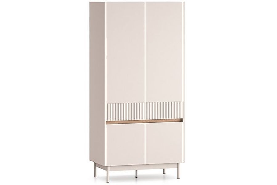 KONSIMO® Kleiderschrank NALIA Schrank, Drehtürenschrank, hergestellt in der günstig online kaufen