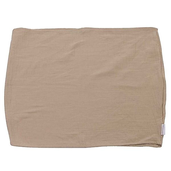 HOBEA-Germany Stillkissenbezug Baby Lagerungsbezug Musselin taupe, günstig online kaufen
