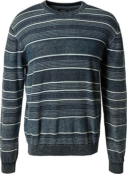 Pioneer Authentic Jeans Rundhalspullover in melierter günstig online kaufen
