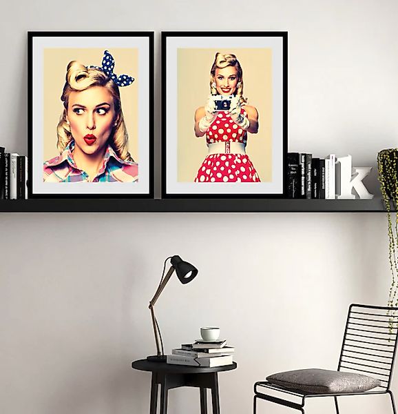 queence Bild »Say Cheese!«, Frau-Bilder von Frauen-Art-Kunst-Fashion-Mode-M günstig online kaufen