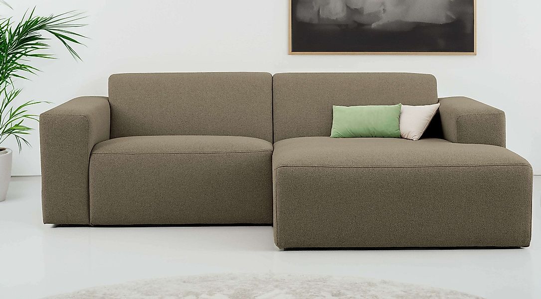 INOSIGN Ecksofa Koa,228cm, L-Form, Modulsofa, Webstoff, günstig online kaufen