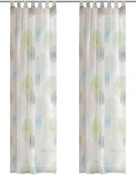 HOME WOHNIDEEN Vorhang "RAWLINS" Schlaufen 2 Stk. tlg. 2er Pack Schlaufensc günstig online kaufen