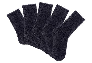 Lavana Kuschelsocken Packung, 5 Stk. tlg. ideal als Hausschuhersatz günstig online kaufen
