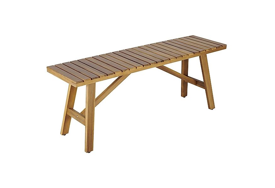 riess-ambiente Gartenbank BALI 110cm braun – wetterfest, Massivholz, Outdoo günstig online kaufen