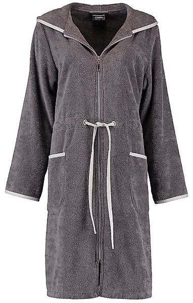 Cawö Damenbademantel Cawö Damen Bademantel, Baumwolle, Kapuze, Reißverschlu günstig online kaufen