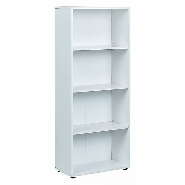 Bücherregal   Arco 3 ¦ weiß ¦ Maße (cm): B: 60 H: 145 T: 30.0 Regale > Büro günstig online kaufen