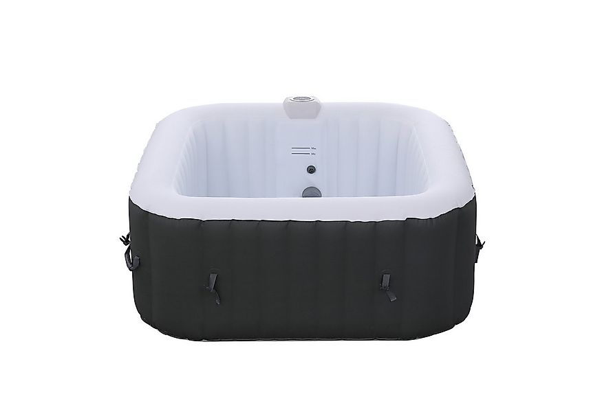 Arebos Whirlpool 2400 W, aufblasbar, In- & Outdoor, 4 Personen, 154x154 cm, günstig online kaufen