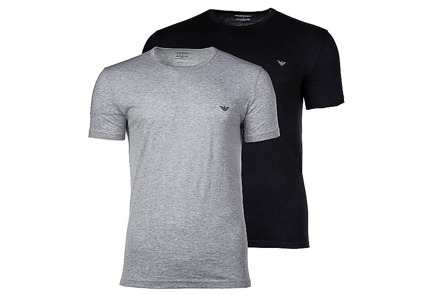 Emporio Armani T-Shirt Herren T-Shirt 2er Pack Baumwolle ENDURANCE (Packung günstig online kaufen
