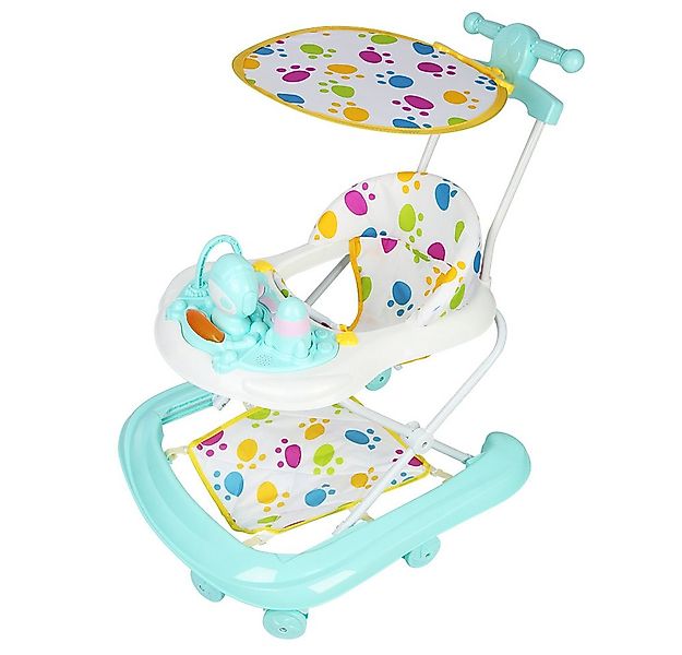 JEOBEST Lauflernhilfe Babywalker Spiel, 5-Gang Höhenverstellbar, mit Schieb günstig online kaufen