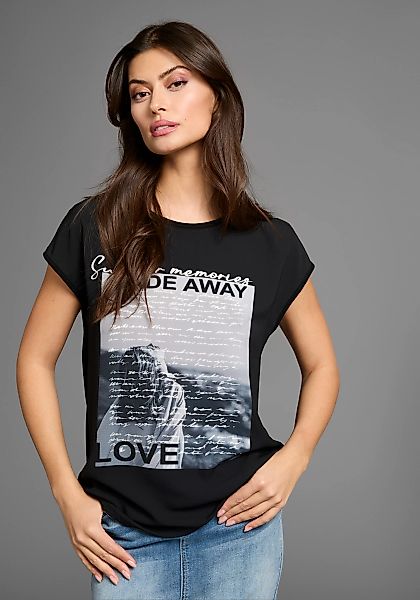 Laura Scott Shirtbluse, mit sommerlichen Fotoprint günstig online kaufen
