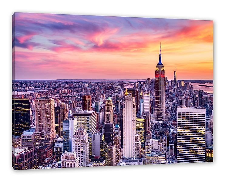 Pixxprint Leinwandbild New York City bei günstig online kaufen