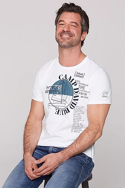 CAMP DAVID Rundhalsshirt aus Baumwolle günstig online kaufen