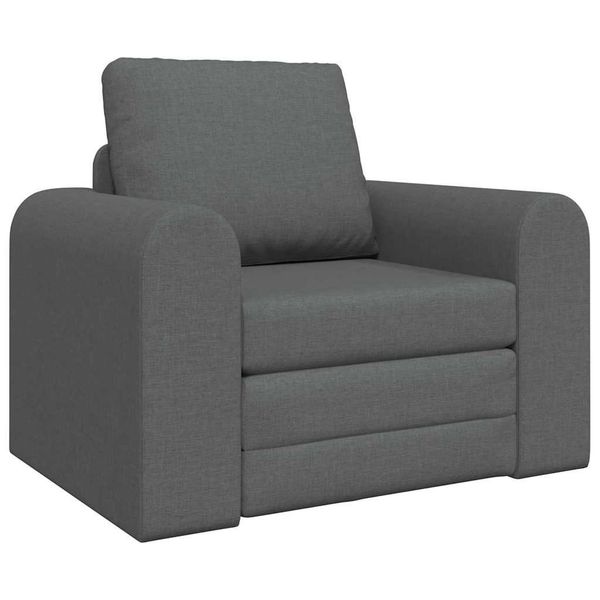 vidaXL Sofa Sofa Bett Dunkelgrau 98 günstig online kaufen