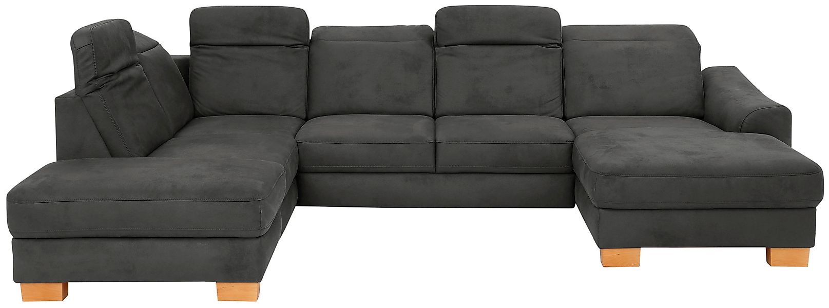 Home affaire Wohnlandschaft »Dundee U-Form« wahlweise mit Kopfteilverstellu günstig online kaufen