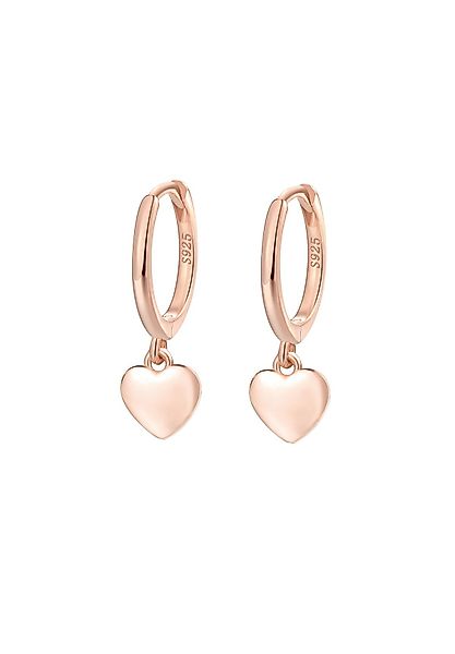 Hey Happiness Paar Creolen Silber 925 günstig online kaufen