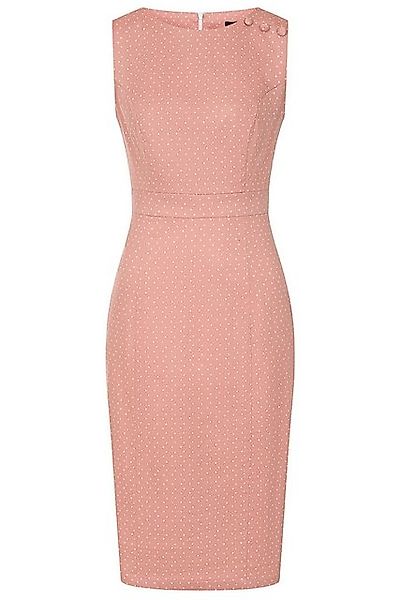 Hearts & Roses London Bleistiftkleid Elodie Polka Dot Wiggle Rockabella Vin günstig online kaufen