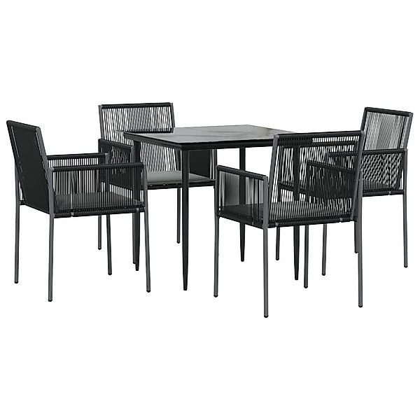 vidaXL Garten-Essgruppe 5-tlg. Garten-Essgruppe mit Kissen günstig online kaufen