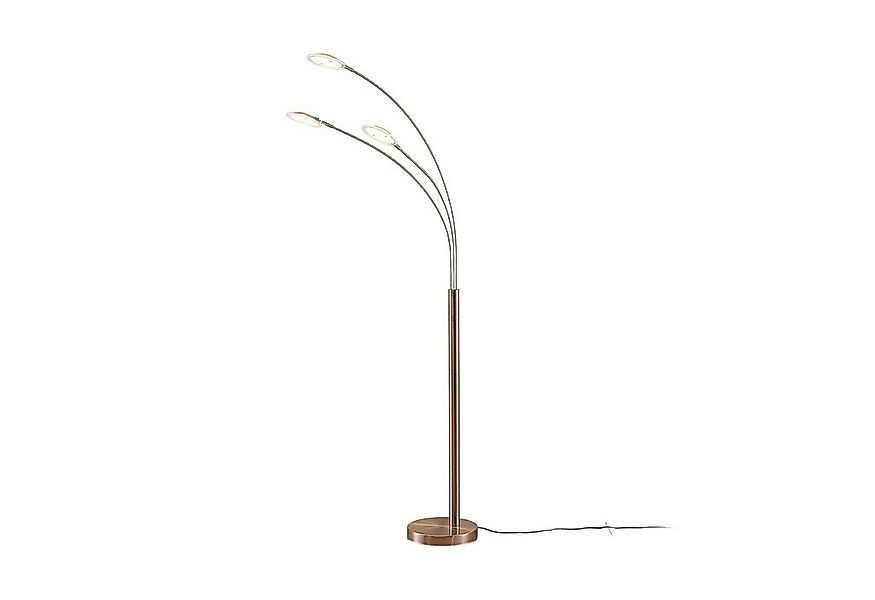 Lindby Stehlampe Anea, LED, Metall, Alu warmweiß IP20, 3 x 2,9 W LED, warmw günstig online kaufen