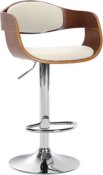 CLP Barhocker Kingston, Kunstleder-Bezug, Hocker-Sitz aus günstig online kaufen