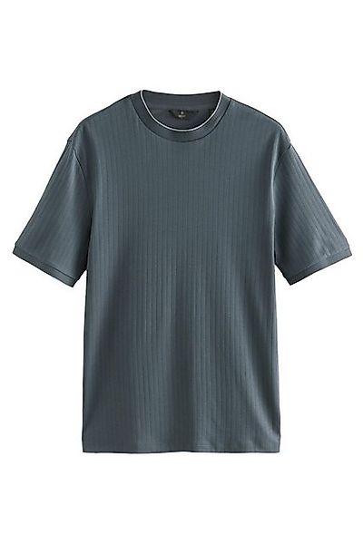Next T-Shirt T-Shirt mit gerippter Struktur aus 100 % Baumwolle (1-tlg) günstig online kaufen