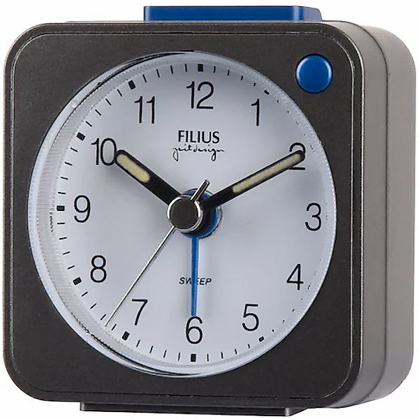 FILIUS zeitdesign Quarzwecker Reisewecker, Schlafzimmer, Snooze, Beleuchtun günstig online kaufen
