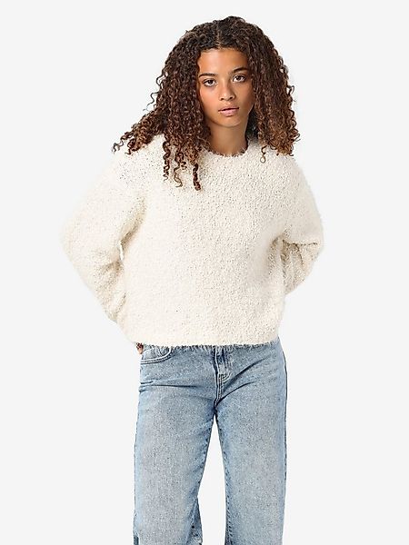 Noisy may Rundhalspullover NMSASSY L/S O-NECK KNIT NOOS Materialmix, relaxe günstig online kaufen