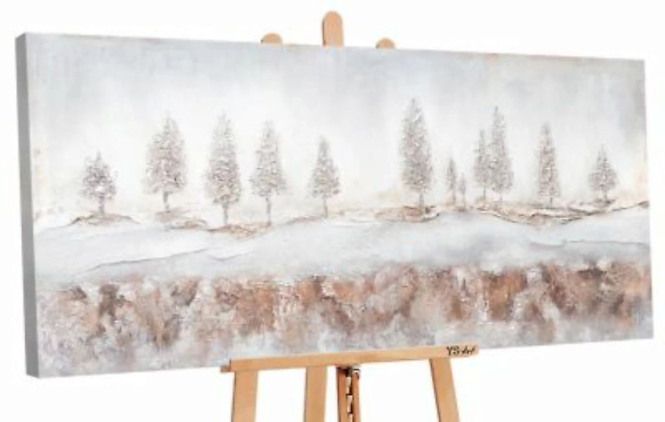 YS-Art™ "Gemälde YS-Art Handgemaltes Acryl Gemälde Waldlandschaft, Leinwand günstig online kaufen