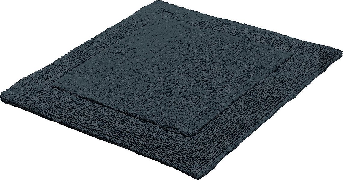 Erwin Müller Badematte WC-Vorlage "Stuttgart", Höhe 15 mm, eckig, Uni günstig online kaufen