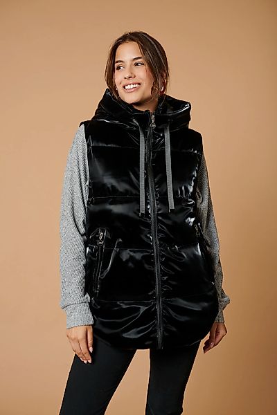 ZABAIONE Steppweste "Vest Gl44ossy" günstig online kaufen