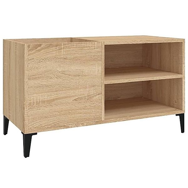 vidaXL Schuhschrank Plattenschrank Sonoma-Eiche 84,5x38x48 cm Holzwerkstoff günstig online kaufen