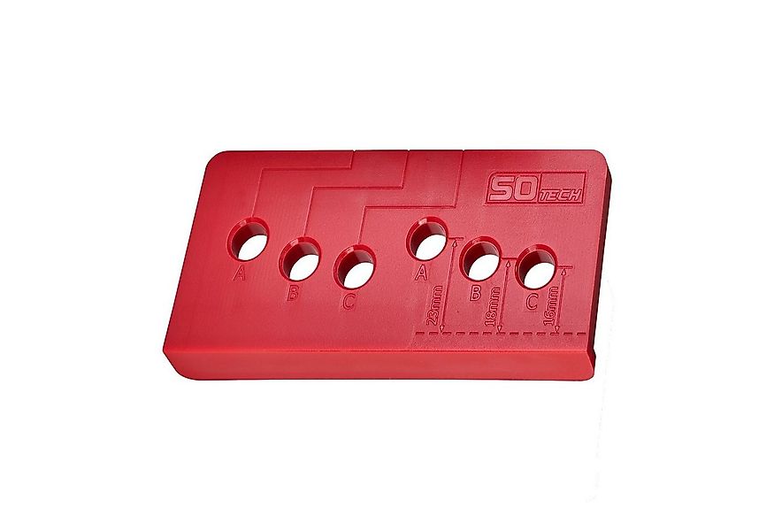 SO-TECH® Türgriff Montageschablone für Balkontürgriff SEJA II, Bohrschablon günstig online kaufen