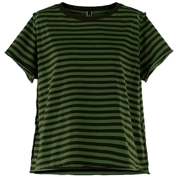 Wendy Trendy  Blusen Top 220837 - Black/Green günstig online kaufen