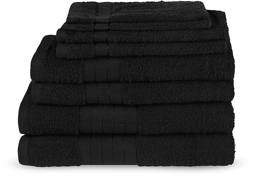 good morning Handtuch Set Uni, Frottee günstig online kaufen