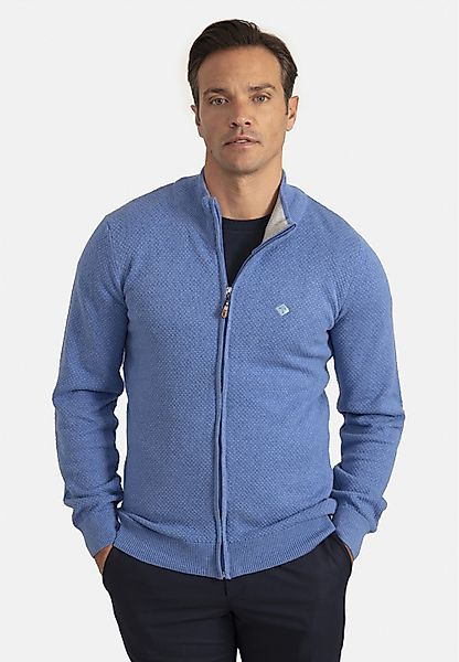 SIR RAYMOND TAILOR Strickjacke "Sydney" 1 Stk. tlg. mit kleinem Stehkragen günstig online kaufen