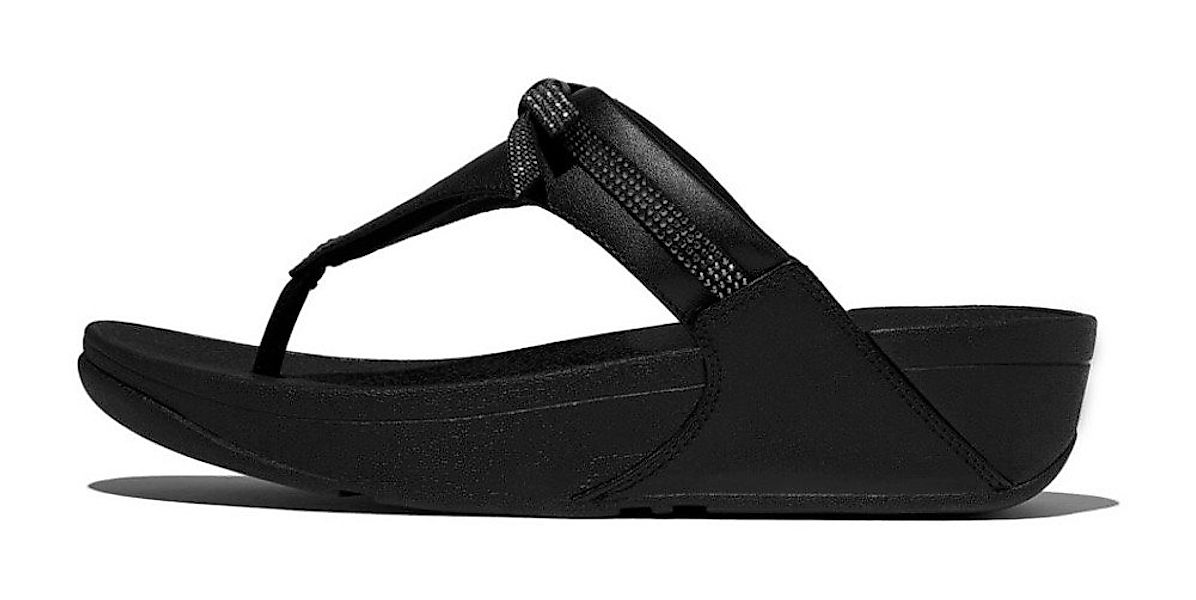 Fitflop LULU GLITZ BOW Zehentrenner Slides, Badeschuh mit Glitter günstig online kaufen