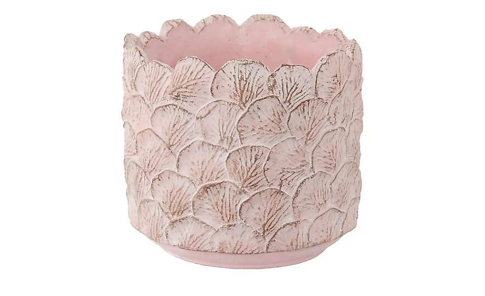 Übertopf   ¦ rosa/pink ¦ Zement ¦ Maße (cm): B: 19 H: 17 Accessoires > Deko günstig online kaufen