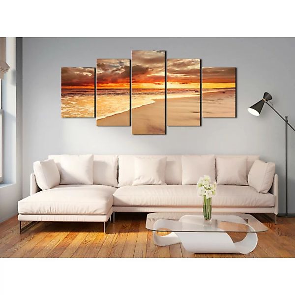 Wandbild Sea: Beautiful Sunset XXL günstig online kaufen