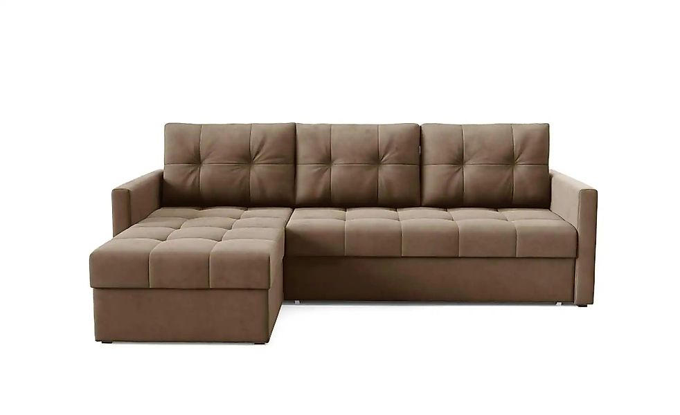 Ecksofa  Olivia ¦ braun ¦ Maße (cm): B: 230 H: 86 Polstermöbel > Sofas > 3- günstig online kaufen