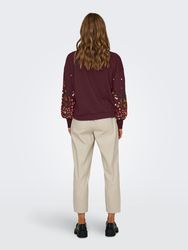 ONLY Sweatshirt ONLBROOKE L/S O-NECK FLOWER günstig online kaufen