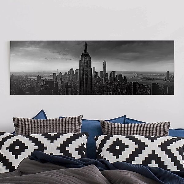 Leinwandbild New York - Panorama New York Rockefeller View günstig online kaufen